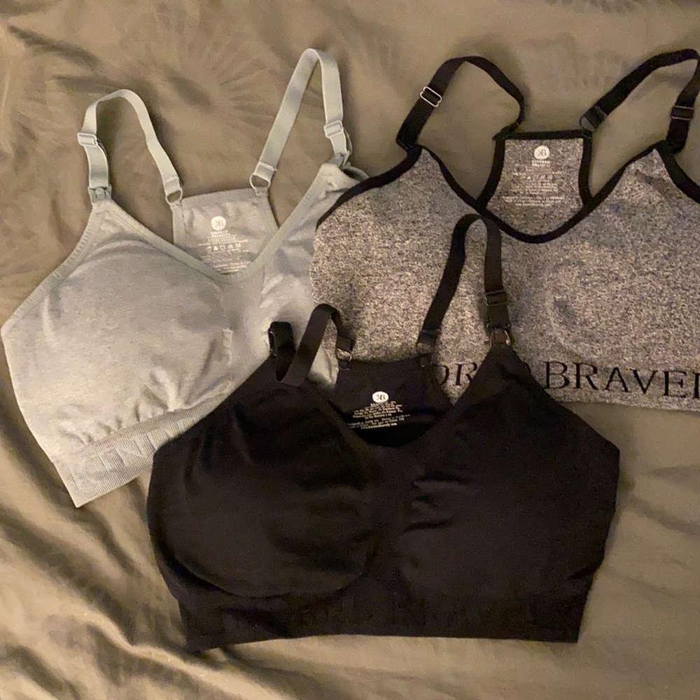 Kindred bravely sublime nursing sports bra bundle (3), large